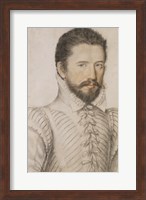 Portrait of a Bearded Man Wearing a Slashed Doublet Fine Art Print