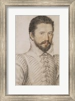 Portrait of a Bearded Man Wearing a Slashed Doublet Fine Art Print