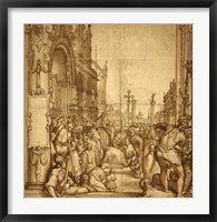 The Submission of the Emperor Frederick Barbarossa to Pope Alexander III Fine Art Print