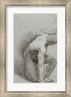 Kneeling Figure Fine Art Print