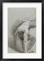 Kneeling Figure Fine Art Print
