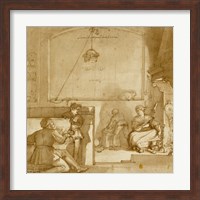 Taddeo in the House of Giovanni Piero Calabrese Fine Art Print