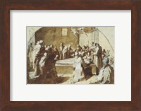 The Deaths of the Blessed Ugoccione and Sostegno Fine Art Print