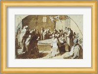 The Deaths of the Blessed Ugoccione and Sostegno Fine Art Print