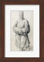Man in Korean Costume Fine Art Print