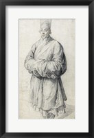 Man in Korean Costume Fine Art Print