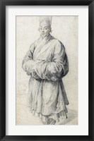 Man in Korean Costume Fine Art Print