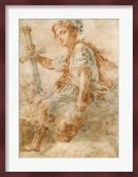 David with the Head of Goliath Fine Art Print