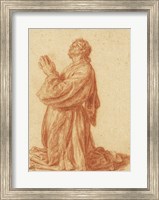 Study of a Kneeling Man Fine Art Print