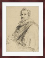 Portrait of Hendrick van Balen Fine Art Print