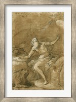 Saint Jerome Hearing the Trumpet of the Last Judgement - posed Fine Art Print