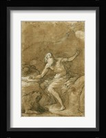 Saint Jerome Hearing the Trumpet of the Last Judgement - posed Fine Art Print