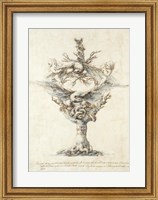 Design for a Ewer with Eagles and PuttI Fine Art Print