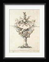 Design for a Ewer with Eagles and PuttI Fine Art Print