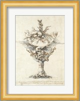 Design for a Ewer with Eagles and PuttI Fine Art Print