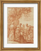 The Prophet Elisha and the Shunammite Woman Fine Art Print