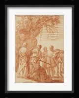 The Prophet Elisha and the Shunammite Woman Fine Art Print