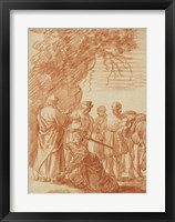 The Prophet Elisha and the Shunammite Woman Fine Art Print