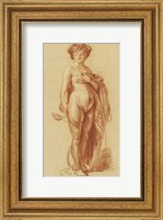 Nude Woman with a Snake Fine Art Print