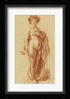 Nude Woman with a Snake Fine Art Print