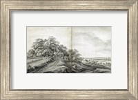 Landscape with Haymakers Fine Art Print