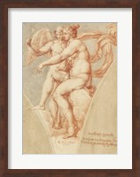 Venus and Cupid after Raphael Fine Art Print