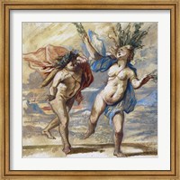 Apollo and Daphne Fine Art Print