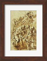 Holy Family with Saint Anne Fine Art Print