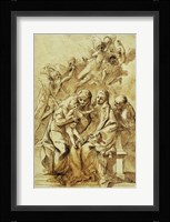 Holy Family with Saint Anne Fine Art Print