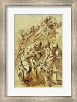 Holy Family with Saint Anne Fine Art Print