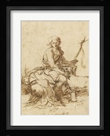 Young John the Baptist History Scene Fine Art Print