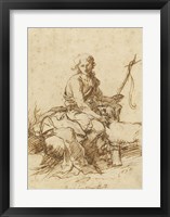 Young John the Baptist History Scene Fine Art Print
