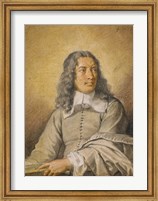 Portrait of M. Quatrehomme du Lys Fine Art Print