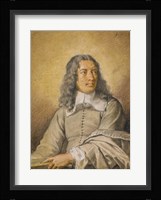 Portrait of M. Quatrehomme du Lys Fine Art Print