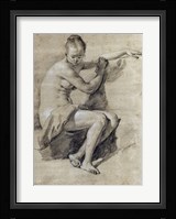 Seated Female Nude Fine Art Print