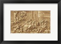 The Sons of Niobe Being Slain by Apollo and Diana Fine Art Print