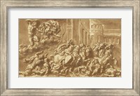 The Sons of Niobe Being Slain by Apollo and Diana Fine Art Print