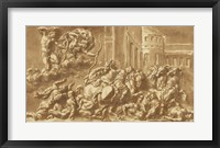 The Sons of Niobe Being Slain by Apollo and Diana Fine Art Print