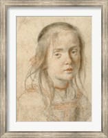 Portrait of a Girl Fine Art Print