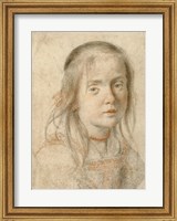 Portrait of a Girl Fine Art Print