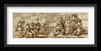 Apollo and the Muses Framed Print