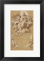 Faith and Justice Enthroned Fine Art Print