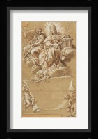 Faith and Justice Enthroned Fine Art Print
