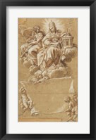 Faith and Justice Enthroned Fine Art Print