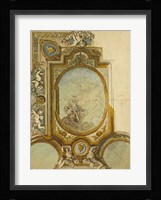 Studies for a Ceiling Decoration Fine Art Print