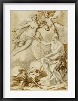 Venus Receiving from Vulcan the Arms of Aeneas Fine Art Print