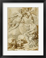 Venus Receiving from Vulcan the Arms of Aeneas Fine Art Print