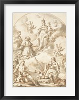 The Crowned Madonna and Child in Glory Fine Art Print