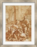 Joseph Interpreting the Dreams of His Fellow Prisoners Fine Art Print