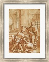 Joseph Interpreting the Dreams of His Fellow Prisoners Fine Art Print